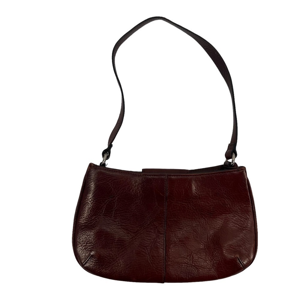 Wilsons Red Leather Shoulder Bag Purse